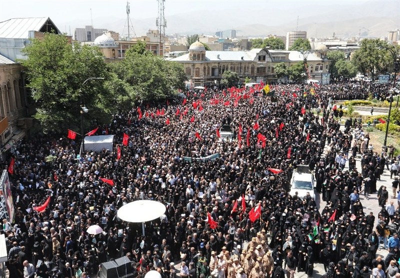 پیکر شهید شادمانی در جوار حبیب حرم آرام گرفت