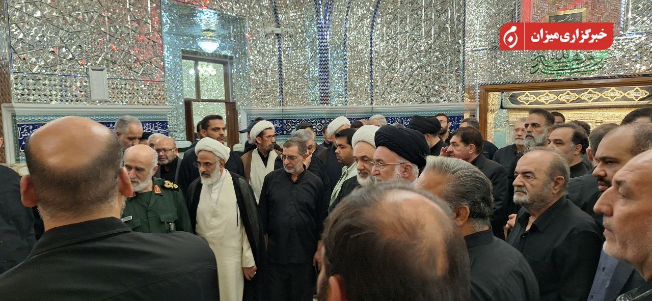 حضور مسئولان لشکری و کشوری   