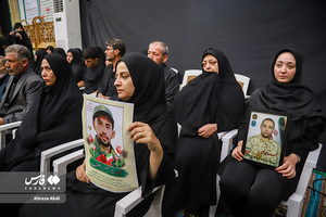 مراسم گرامیداشت شهدای قزوینی جنگ تحمیلی ۱۲ روزه