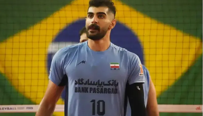 ستاره تیم ملی والیبال؛ زنده باد نام بزرگ وطنم