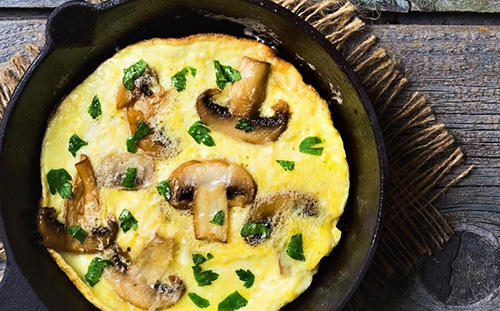 طرز تهیه قارچ و پنیر رستورانی