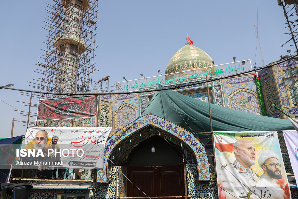 عکس/ تشییع پیکر شهید سردار «غلامعلی رشید» در دزفول