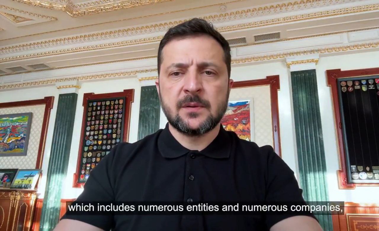 زلنسکی ایران را تحریم کرد