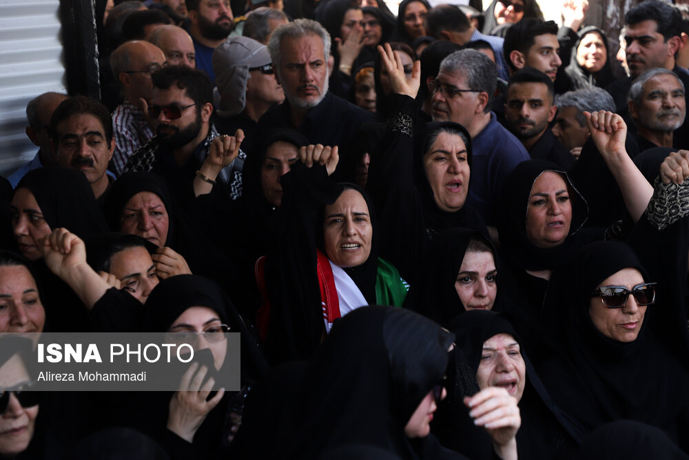 عکس/ تشییع پیکر شهید سردار «غلامعلی رشید» در دزفول