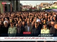 پیام عراقچی در جمع مردم آستانه‌ اشرفیه در تشییع شهدا