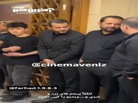 حضور برخی چهره ها در مراسم یادبود پدر سیاوش خیرابی