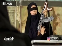 باز و بسته کردن کلاشینکف با چشمان بسته!