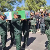 تشییع و تدفین ۶۱ شهید جنگ ۱۲ روزه در کرمانشاه