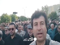 تشییع شهید سرلشکر فضل‌الله نوذری در کازرون