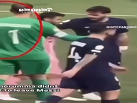 دلداری دوناروما به لیونل مسی پس از شکست تلخ مقابل پاری سن ژرمن