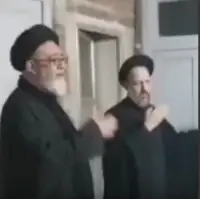 لحظاتی از عزاداری شهید آیت الله آل هاشم در ایام محرم