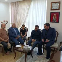 دیدار مخبر با خانواده سپهبد شهید غلامعلی رشید