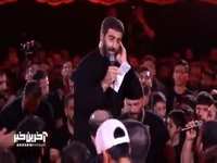 "دنیا شکل گرفت به زمین گفتن حسین کربلا شکل گرفت" با نوای حاج سید رضا نریمانی