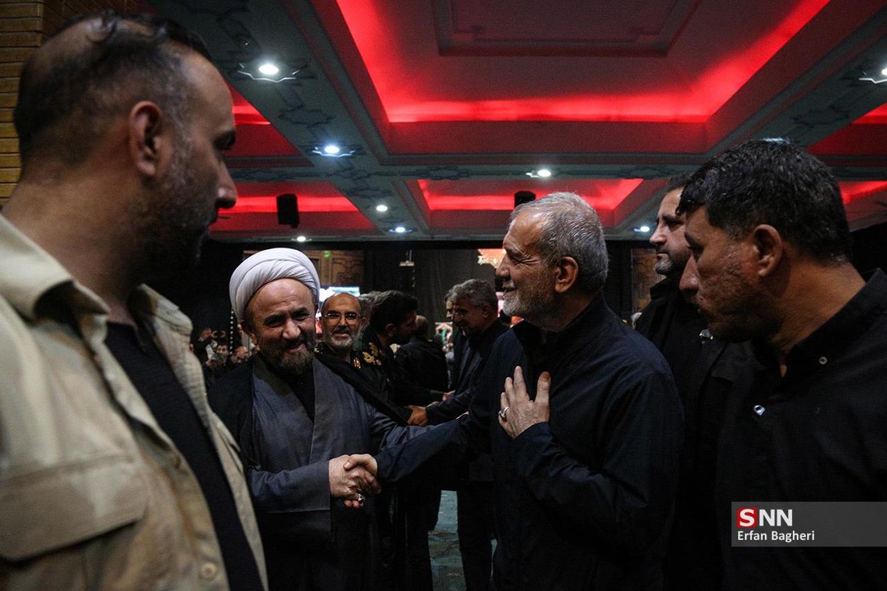 عکس/ آیین بزرگداشت سپهبد شهید محمد باقری با حضور رئیس جمهور