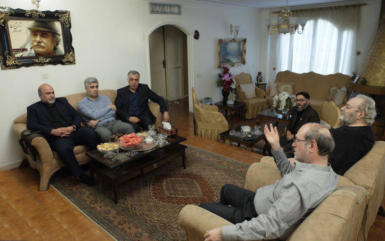 دیدار نمایندگان وزیر فرهنگ با محمد کاسبی