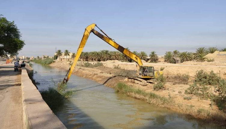  اجرای لایروبی رودخانه خروسی شادگان