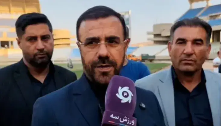استاندار فارس: خوشبین هستیم ورزشگاه آماده شود