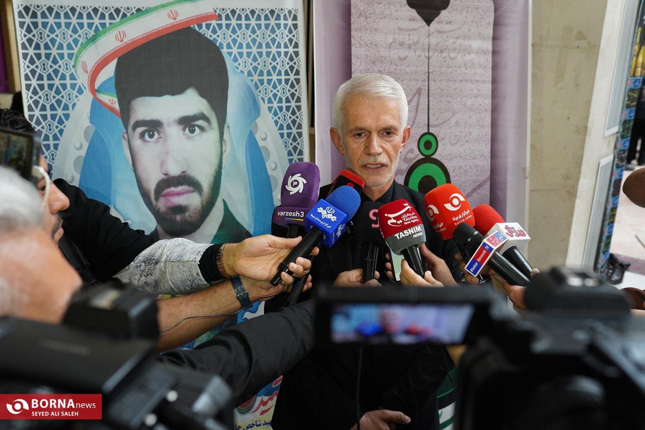 بزرگداشت شهدای ورزشکار در وزارت ورزش و جوانان