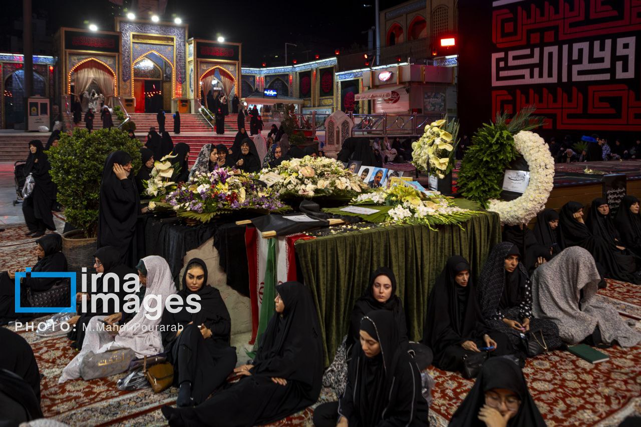 عزاداری شب پنجم محرم در هیات ریحانه النبی