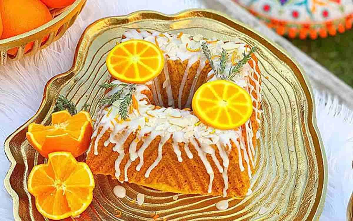 این کیک پرتقالی مزه جون میده!