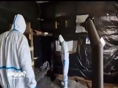 کشف انبار مهمات حاوی «عامل تنفسی» متعلق به ارتش اوکراین در دونتسک
