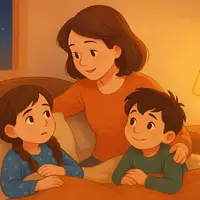 قصه شب/ شبی پر از حرف‌های دل با مامان مهربون