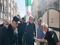بازدید و گفت‌وگوی رئیس‌جمهور با مردم مناطق آسیب‌دیده از حمله رژیم صهیونیستی در تهران 