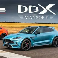 درگ جذاب آستون‌مارتین DBX منصوری و لامبورگینی اوروس S