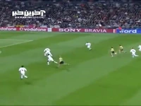 بریس دل‌پیرو در برنابئو که با تشویق ایستاده رئالی‌ها همراه شد!