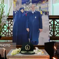 عکس/ مراسم یادبود سرلشکر مهدی ربانی در تهران