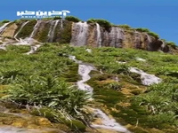آبشار نیاکان در روستای نیاکان کوهرنگ