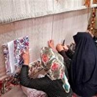 هنرنمایی بانوان روستای دهنو برای جبهه مقاومت