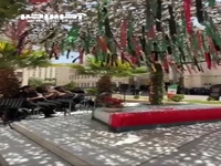 اجرای موسیقی سریال «مختارنامه» در کنار مقبره شهید گمنام در محوطه وزارت فرهنگ و ارشاد