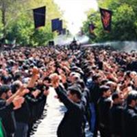اجتماع بزرگ عزاداران ابرکوه، در روز هشتم ماه محرم