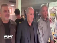 حضور مهدی تاج در مراسم گرامیداشت شهدای تجاوز رژیم صهیونیستی به خاک ایران 