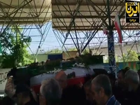 تشییع پیکر شهید «هوشنگ ناصرپور» در بروجرد