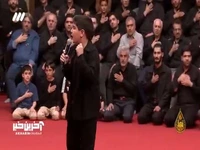 نوحه احساسی نوجوان مداح در حسینیه معلی