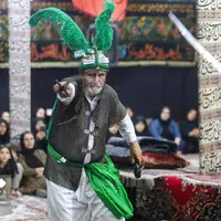 آیین تعزیه خوانی در تکیه شوفرها