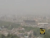هوای آلوده شهر کرمانشاه