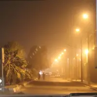  مهران در محاصره گرد و خاک