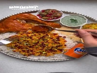 طرز تهیه زرشک پلو با مرغ زعفرانی