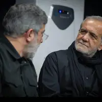 عکس/ حضور رئیس جمهور در شب پنجم محرم در هیئت مکتب الزهرا(س)