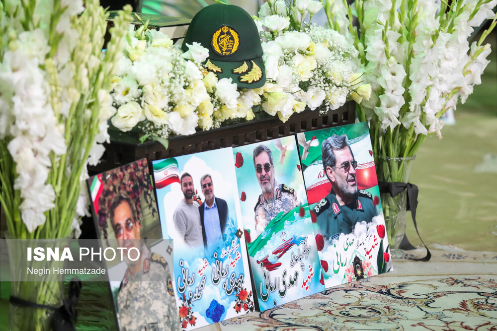عکس/ مراسم یادبود سرلشکر مهدی ربانی در تهران