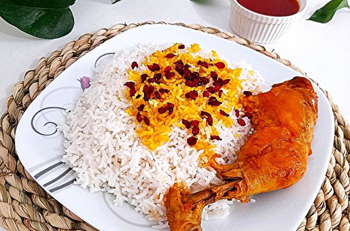 طرز تهیه زرشک پلو با مرغ مجلسی
