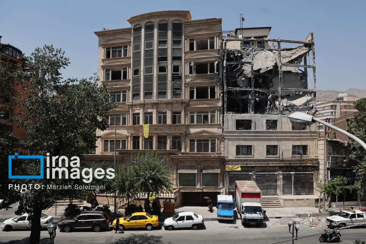 عکس/ آثار حملات رژیم صهیونیستی در تهران
