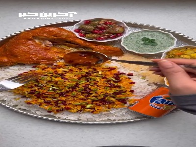 طرز تهیه زرشک پلو با مرغ زعفرانی