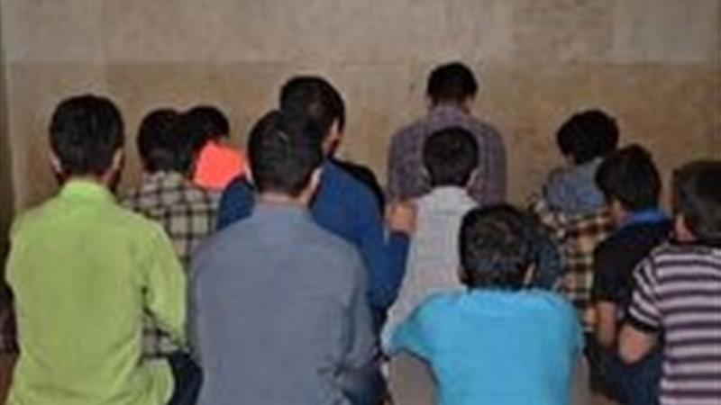 دستگیری اتباع غیرمجاز در مزارع روستای اسفناج