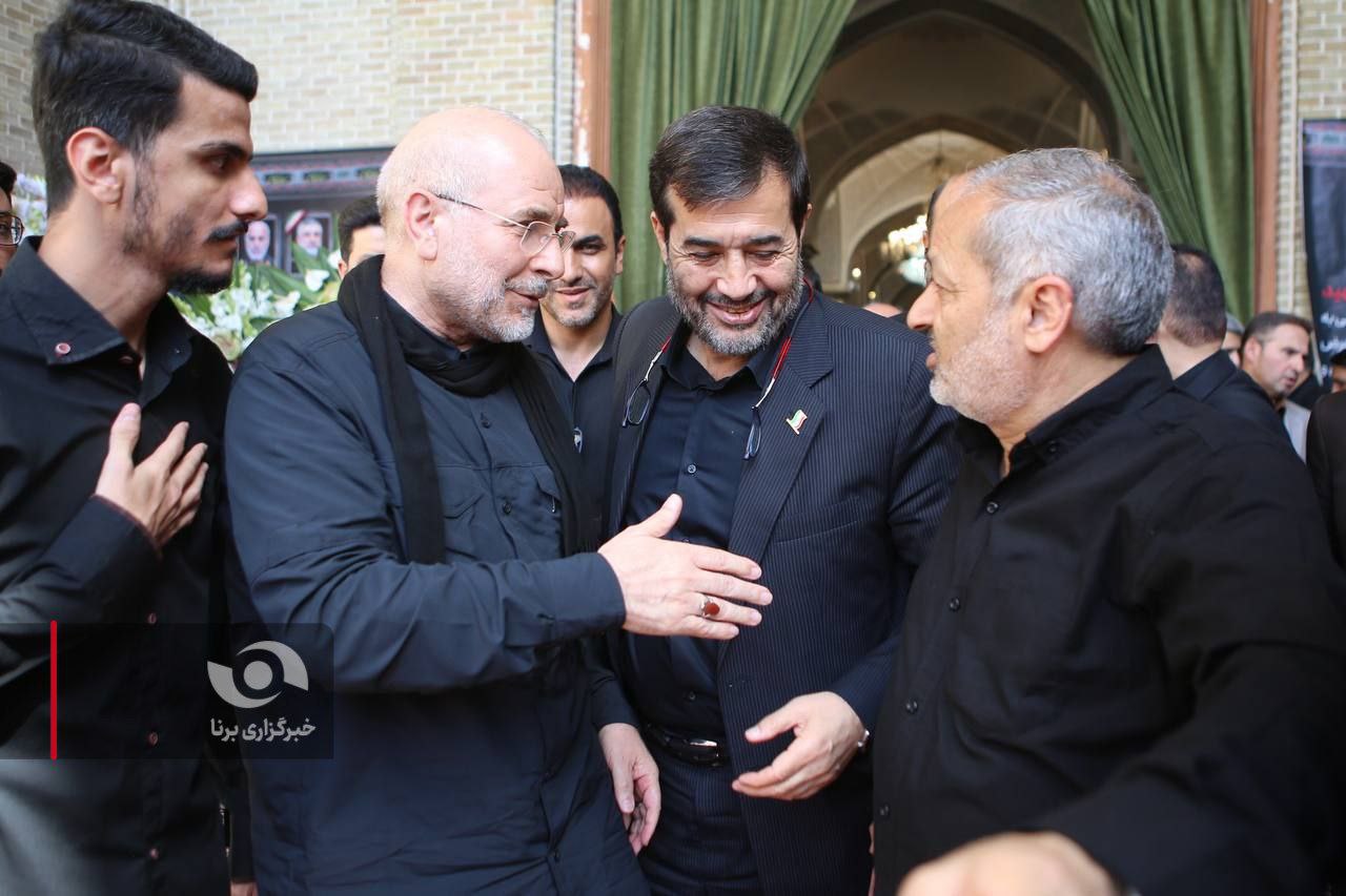 عکس/ حضور وزیر ورزش و جوانان در مراسم بزرگداشت سردار کاظمی