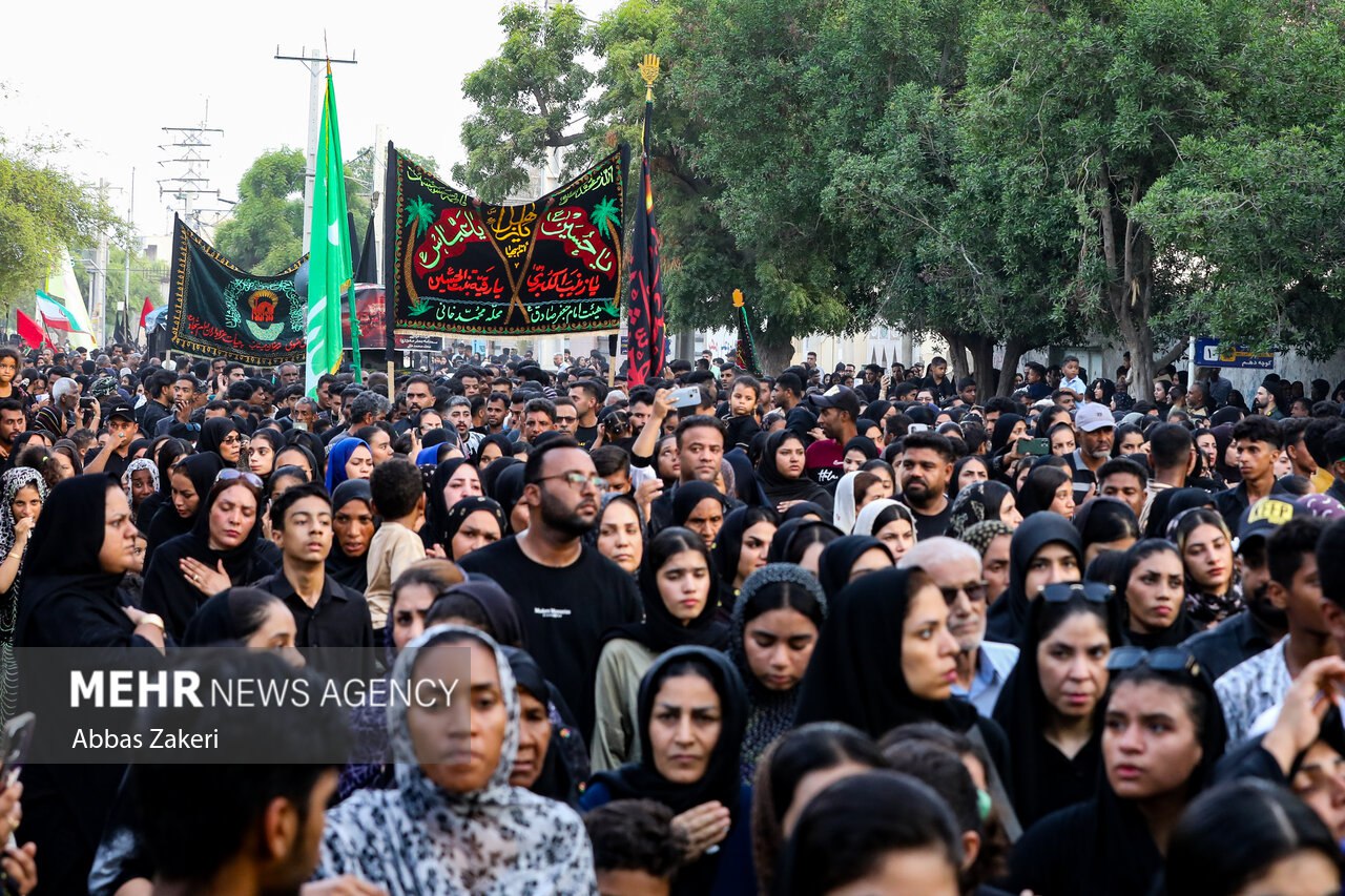 آئین ۴۰۰ ساله «علم گردانی» در میناب