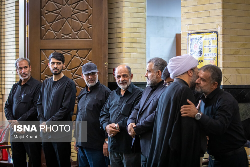 عکس/ مراسم یادبود شهید سرلشکر امیرعلی حاجی‌زاده